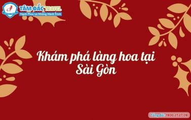 Khám phá làng hoa tại Sài Gòn gần dịp tết